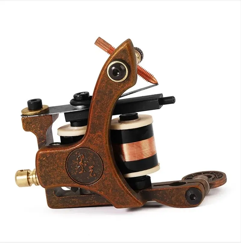 Căptușeală pentru mașină de tatuaj cu 10 bobine de cupru pur