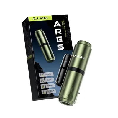 Mașină de tatuat fără fir cu baterie Mamba Ares